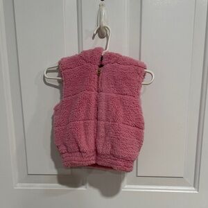 Janie and Jack Soft Pink Kids Vest